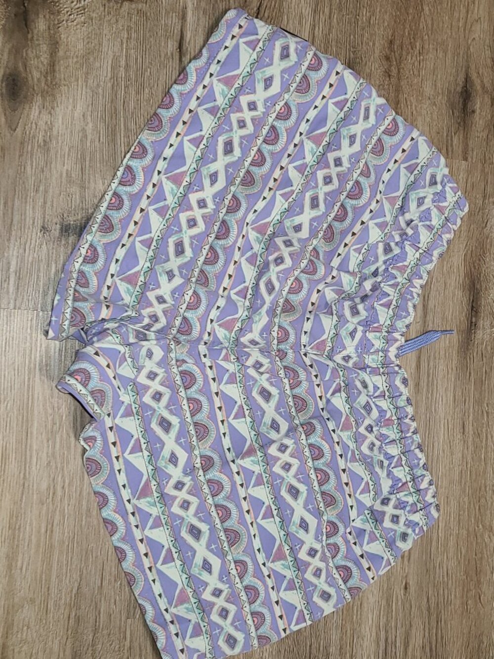 Patagonia women S Barely Baggies Shorts Unlined Nylon Tribal 2.5in - Picture 5 of 6